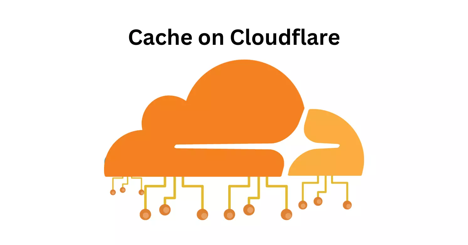 Image of cloudflare logo and some connections